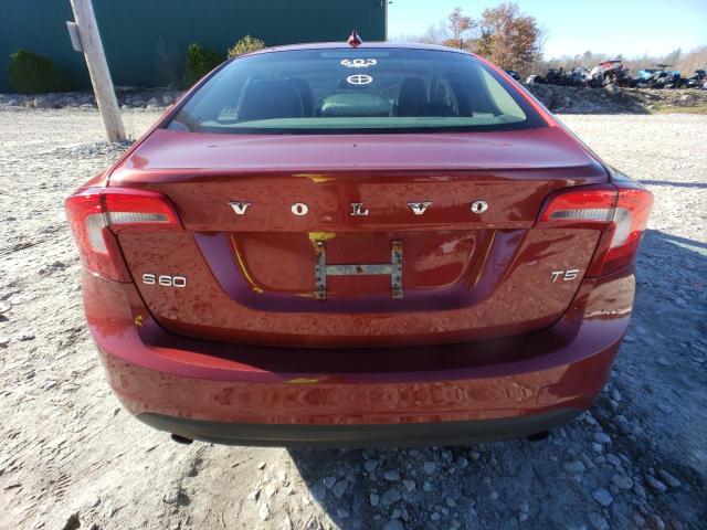 YV1622FS5C2133011 - 2012 VOLVO S60 T5 RED photo 6