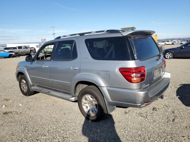 5TDBT48A83S145695 - 2003 TOYOTA SEQUOIA LIMITED SILVER photo 2