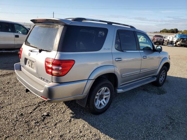 5TDBT48A83S145695 - 2003 TOYOTA SEQUOIA LIMITED SILVER photo 3