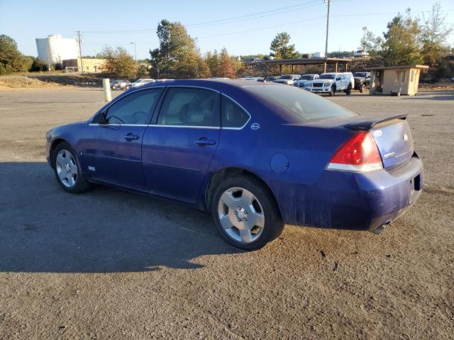 2G1WD58C679124339 - 2007 CHEVROLET IMPALA SUPER SPORT BLUE photo 2