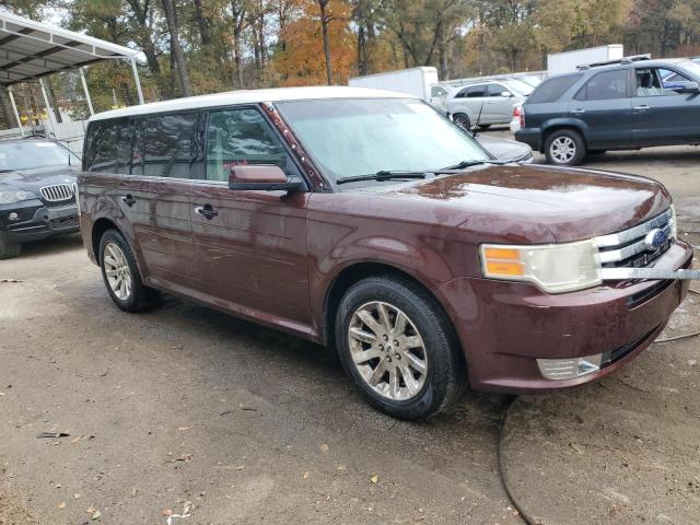 2FMDK52C99BA10789 - 2009 FORD FLEX SEL BURGUNDY photo 4