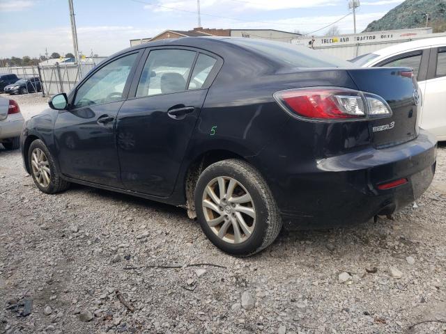 JM1BL1V80C1689699 - 2012 MAZDA 3 I GRAY photo 2