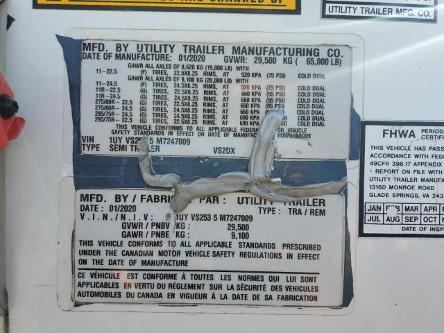 1UYVS2535M7247009 - 2014 UTILITY TRAILER BLACK photo 10