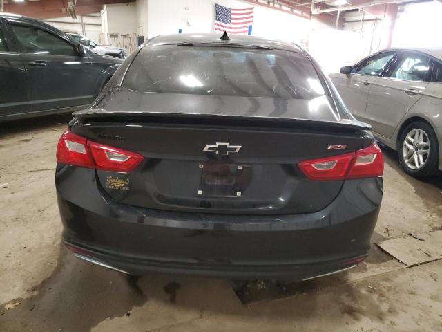 1G1ZG5ST6NF210526 - 2022 CHEVROLET MALIBU RS BLACK photo 6