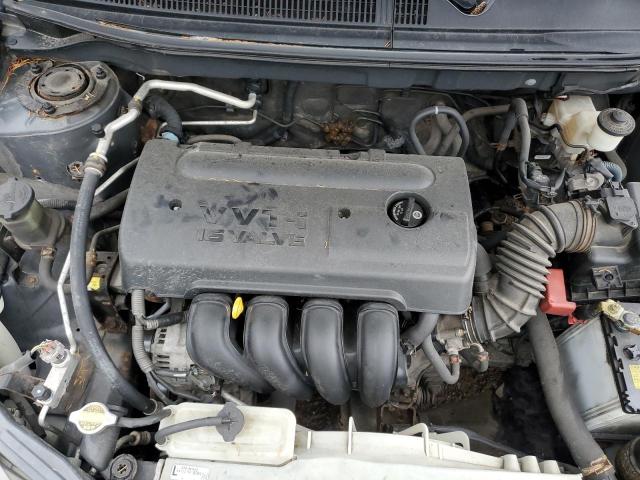 2T1KR32E18C686916 - 2008 TOYOTA COROLLA MA XR GRAY photo 12