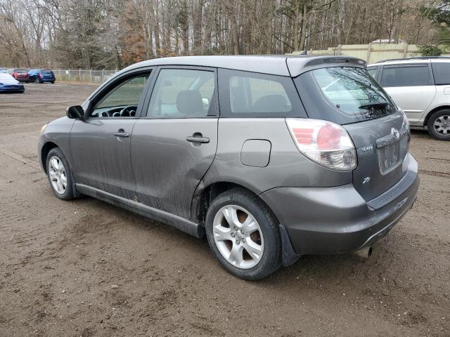 2T1KR32E18C686916 - 2008 TOYOTA COROLLA MA XR GRAY photo 2