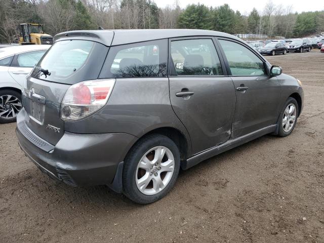 2T1KR32E18C686916 - 2008 TOYOTA COROLLA MA XR GRAY photo 3