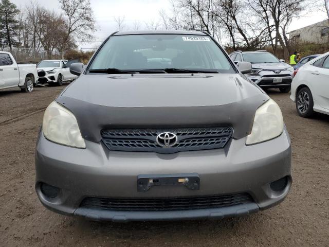 2T1KR32E18C686916 - 2008 TOYOTA COROLLA MA XR GRAY photo 5