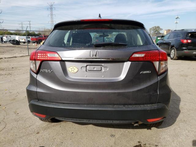 3CZRU6H33NM701448 - 2022 HONDA HR-V LX GRAY photo 6