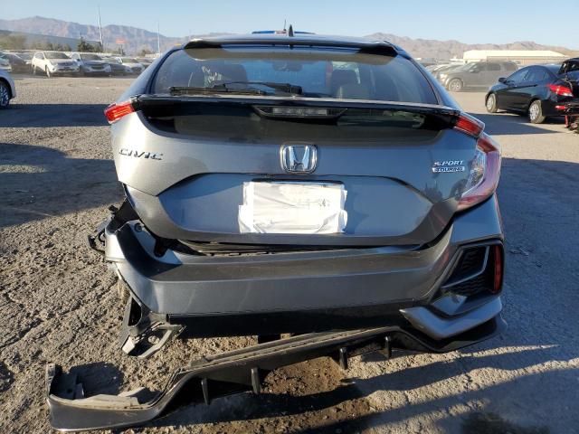 SHHFK7H91LU405983 - 2020 HONDA CIVIC SPORT TOURING GRAY photo 6
