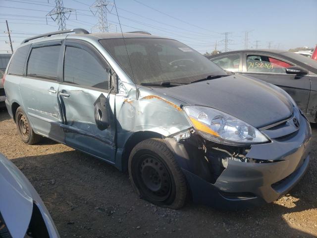 5TDZK23C59S257345 - 2009 TOYOTA SIENNA CE BLUE photo 4