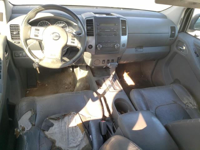 1N6AD0ER9AC418635 - 2010 NISSAN FRONTIER CREW CAB SE SILVER photo 8