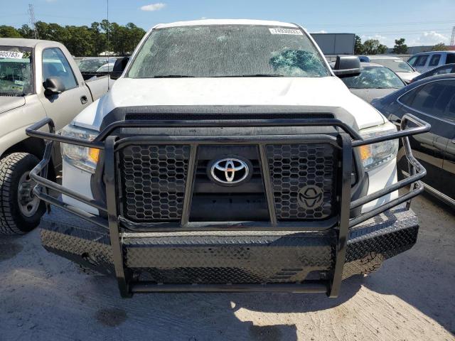 5TFRM5F1XEX068877 - 2014 TOYOTA TUNDRA DOUBLE CAB SR/SR5 WHITE photo 5