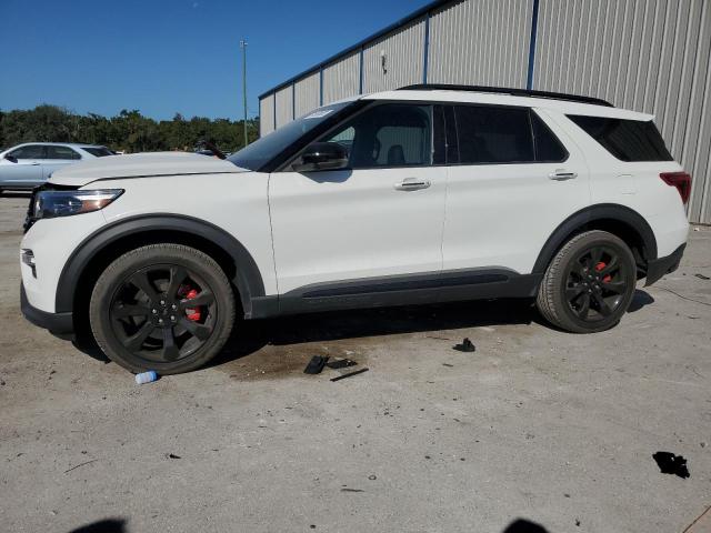 1FM5K8GC6PGA61509 - 2023 FORD EXPLORER ST WHITE photo 1