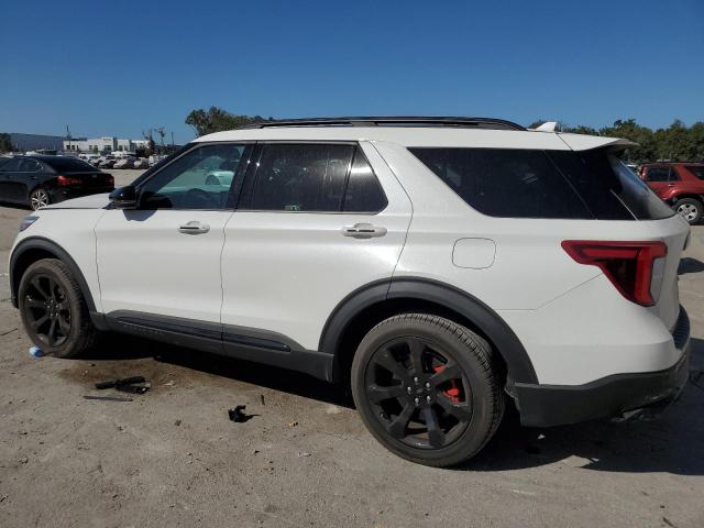 1FM5K8GC6PGA61509 - 2023 FORD EXPLORER ST WHITE photo 2