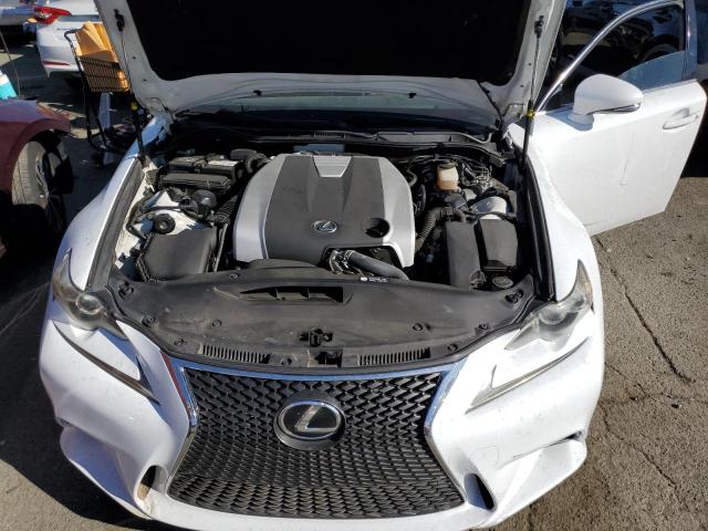 JTHBE1D20E5009740 - 2014 LEXUS IS 350 WHITE photo 11