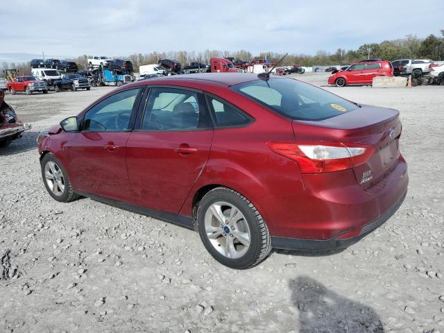1FADP3F29DL381588 - 2013 FORD FOCUS SE RED photo 2