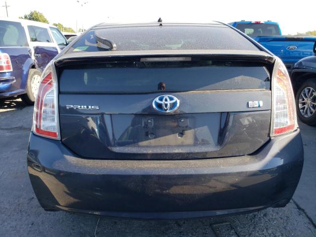 JTDKN3DUXE1742240 - 2014 TOYOTA PRIUS GRAY photo 6