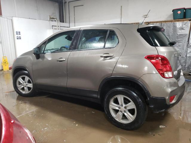 KL7CJKSB3LB334226 - 2020 CHEVROLET TRAX LS BROWN photo 2