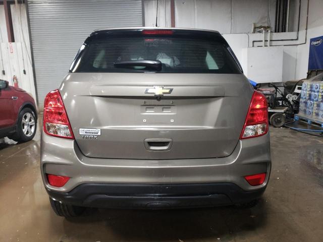 KL7CJKSB3LB334226 - 2020 CHEVROLET TRAX LS BROWN photo 6