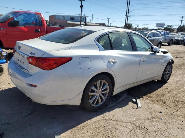 JN1CV7AR1GM252978 - 2016 INFINITI Q50 BASE WHITE photo 3