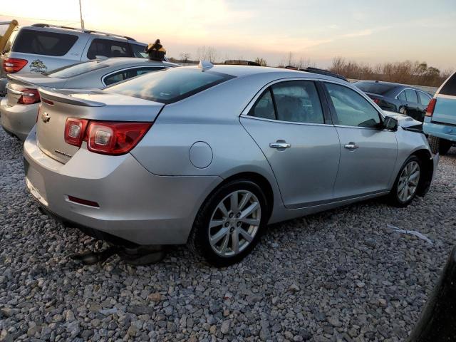 1G11H5SL2EF290725 - 2014 CHEVROLET MALIBU LTZ ვერცხლისფერი ფოტო 3