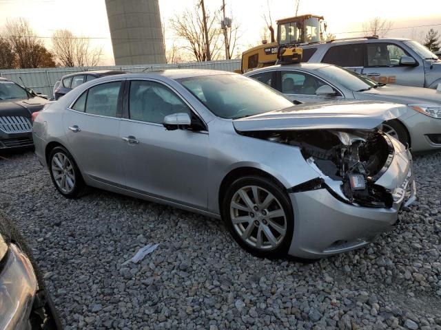 1G11H5SL2EF290725 - 2014 CHEVROLET MALIBU LTZ SILVER photo 4