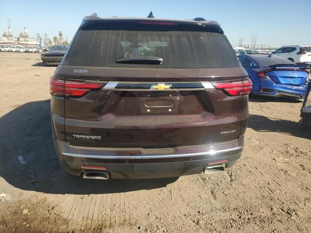 1GNERKKW4NJ121695 - 2022 CHEVROLET TRAVERSE PREMIER BURGUNDY photo 6