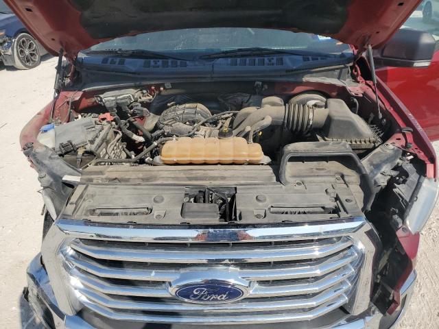 1FTEW1C8XGKD28746 - 2016 FORD F150 SUPERCREW RED photo 11