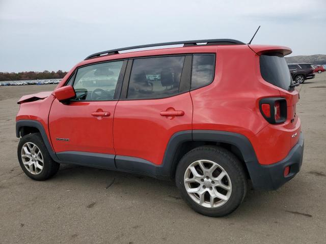 ZACCJBBT3FPB47087 - 2015 JEEP RENEGADE LATITUDE RED photo 2