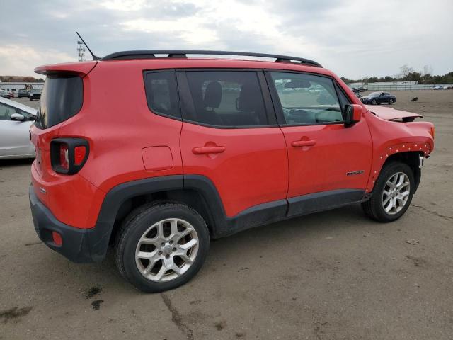 ZACCJBBT3FPB47087 - 2015 JEEP RENEGADE LATITUDE RED photo 3