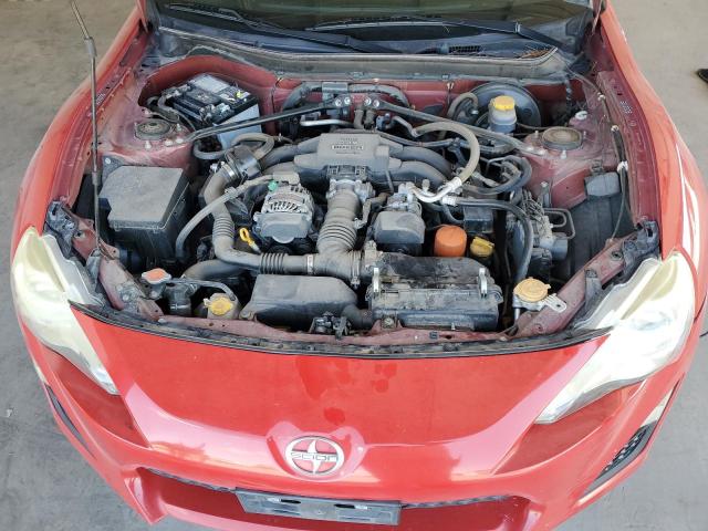 JF1ZNAA19F8704932 - 2015 TOYOTA SCION FR-S RED photo 11