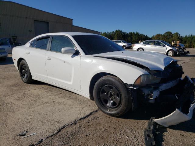 2C3CDXAG5DH592345 - 2013 DODGE CHARGER POLICE WHITE photo 4
