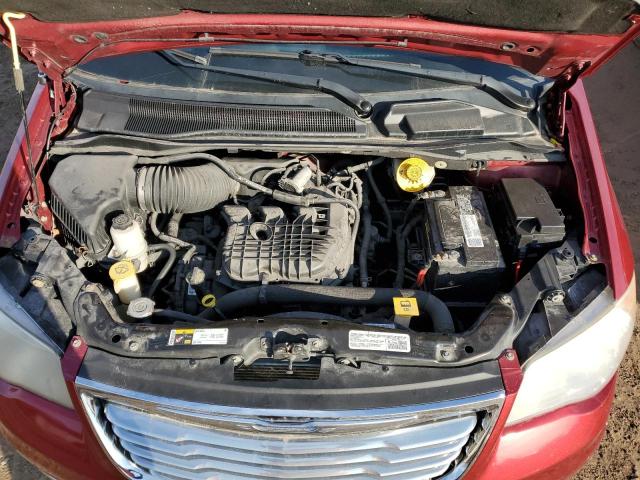 2C4RC1BG2ER442466 - 2014 CHRYSLER TOWN & COU TOURING MAROON photo 12