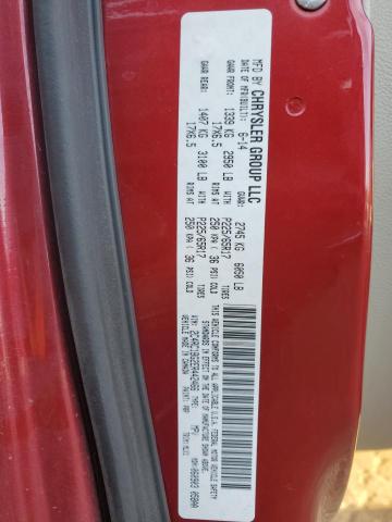 2C4RC1BG2ER442466 - 2014 CHRYSLER TOWN & COU TOURING MAROON photo 13