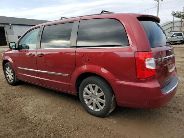 2C4RC1BG2ER442466 - 2014 CHRYSLER TOWN & COU TOURING MAROON photo 2