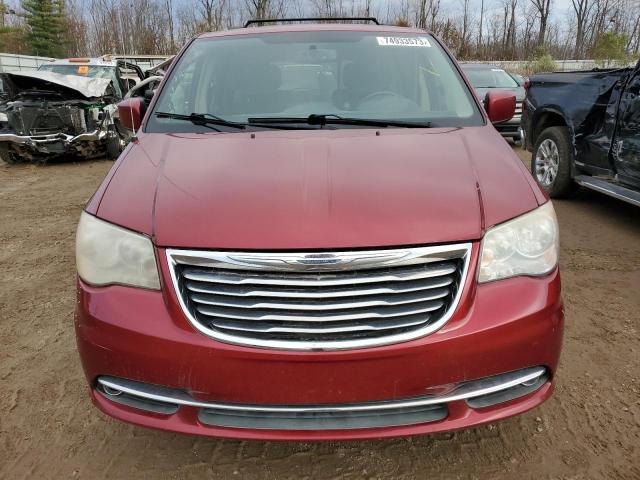 2C4RC1BG2ER442466 - 2014 CHRYSLER TOWN & COU TOURING MAROON photo 5