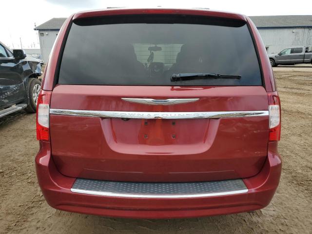 2C4RC1BG2ER442466 - 2014 CHRYSLER TOWN & COU TOURING MAROON photo 6