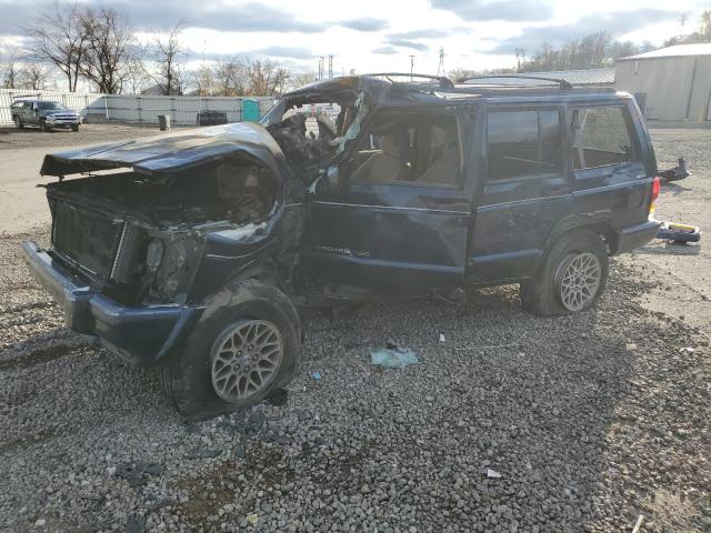 1J4FJ78SXVL555771 - 1997 JEEP CHEROKEE COUNTRY BLUE photo 1