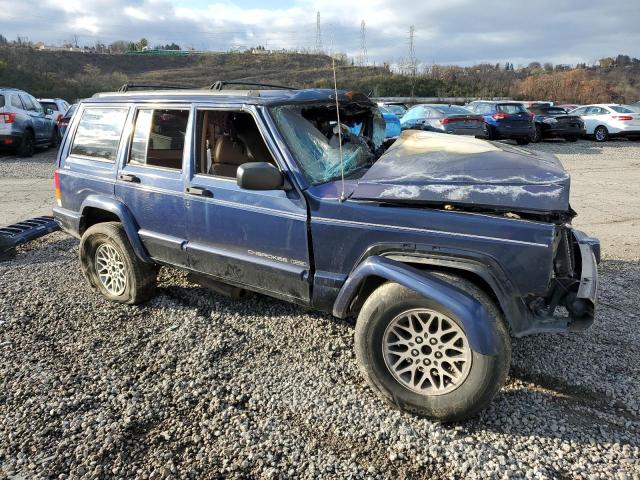 1J4FJ78SXVL555771 - 1997 JEEP CHEROKEE COUNTRY BLUE photo 4