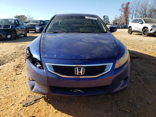 1HGCS1B85AA019978 - 2010 HONDA ACCORD EXL BLUE photo 5