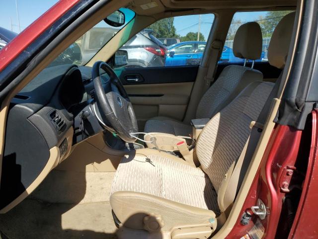 JF1SG65614H715502 - 2004 SUBARU FORESTER 2.5XS Красный фото 7