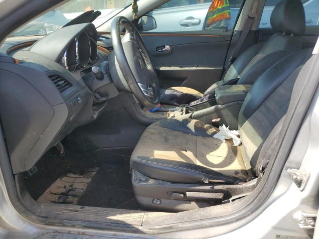 1G1ZF5E74CF189867 - 2012 CHEVROLET MALIBU 3LT ვერცხლისფერი ფოტო 7