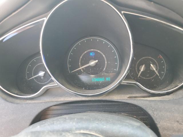 1G1ZF5E74CF189867 - 2012 CHEVROLET MALIBU 3LT ვერცხლისფერი ფოტო 9