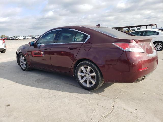 19UUA8F59DA017056 - 2013 ACURA TL TECH MAROON photo 2