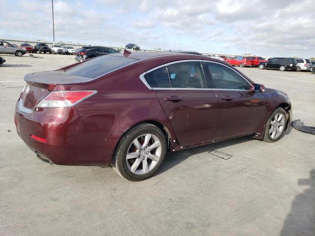 19UUA8F59DA017056 - 2013 ACURA TL TECH MAROON photo 3