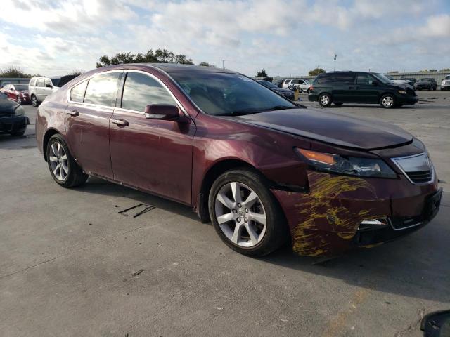 19UUA8F59DA017056 - 2013 ACURA TL TECH MAROON photo 4