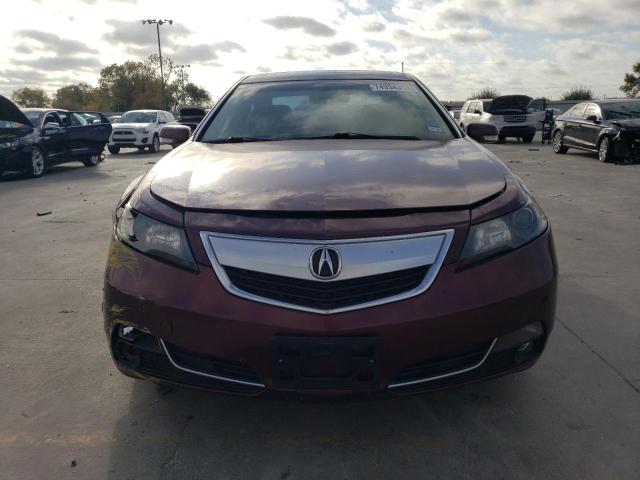 19UUA8F59DA017056 - 2013 ACURA TL TECH MAROON photo 5