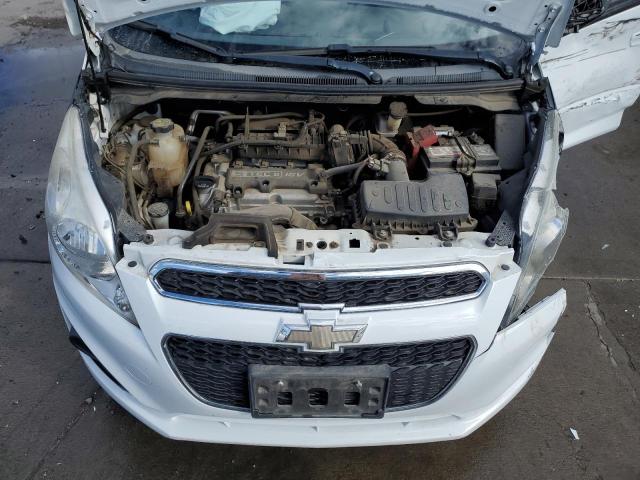 KL8CB6S94EC497445 - 2014 CHEVROLET SPARK LS WHITE photo 11