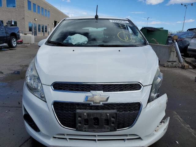 KL8CB6S94EC497445 - 2014 CHEVROLET SPARK LS WHITE photo 5